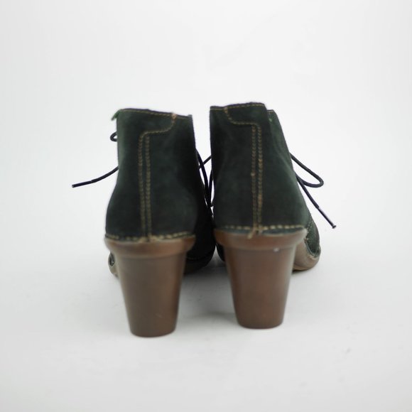 EL NATURALISTA Black distressed leather ankle boot - Picture 3 of 12